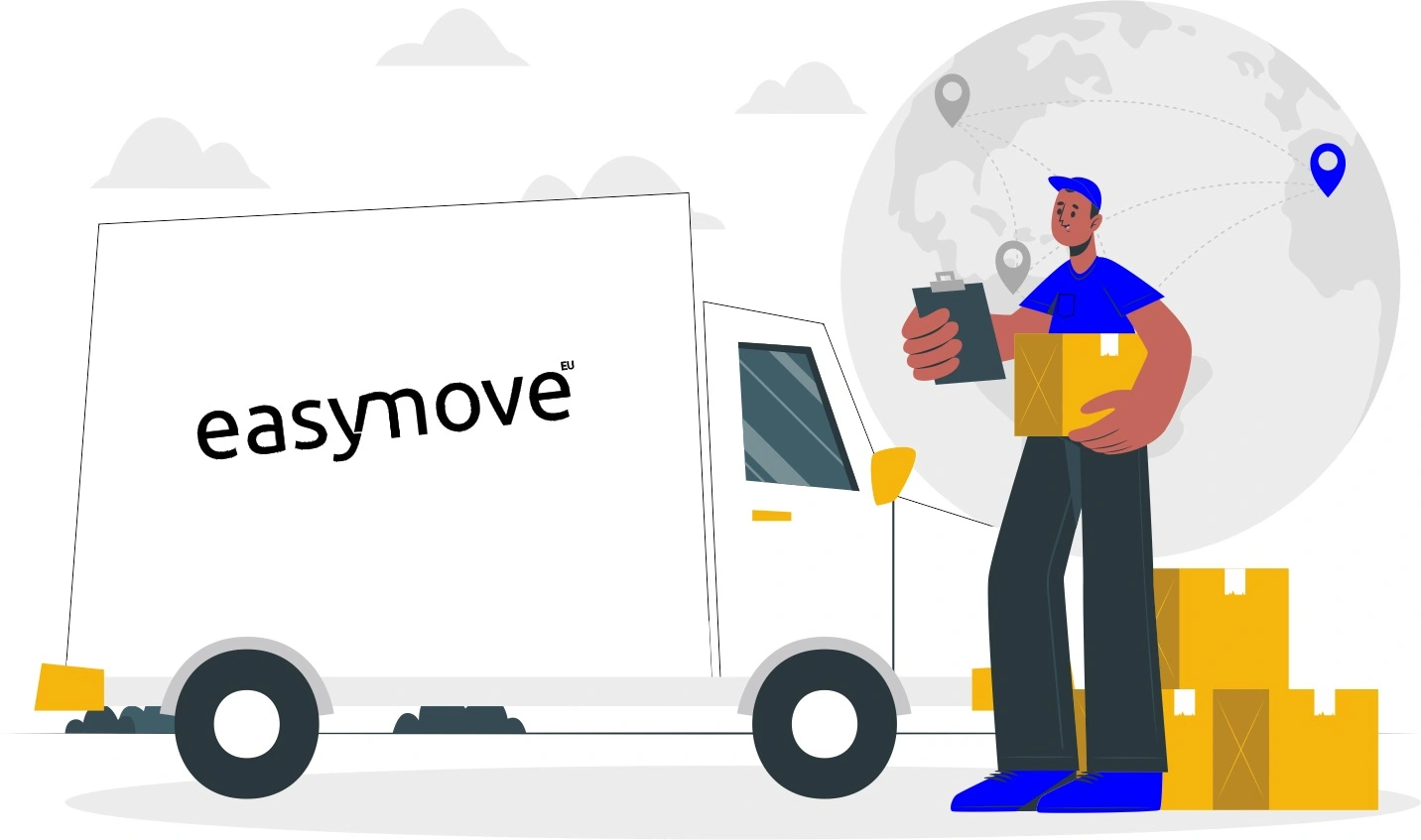 Idealna firma przeprowadzkowa: Easy Move Europe's Man and Van Service